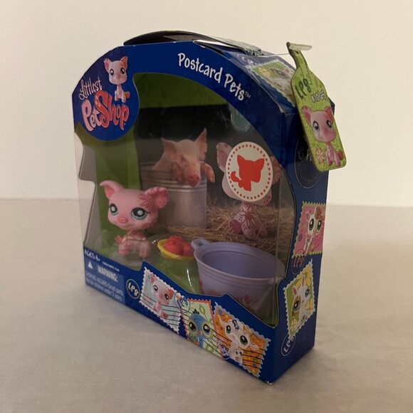 Littlest Pet Shop Postcard Pets Pig #1065 NEW - Picture 5 of 8